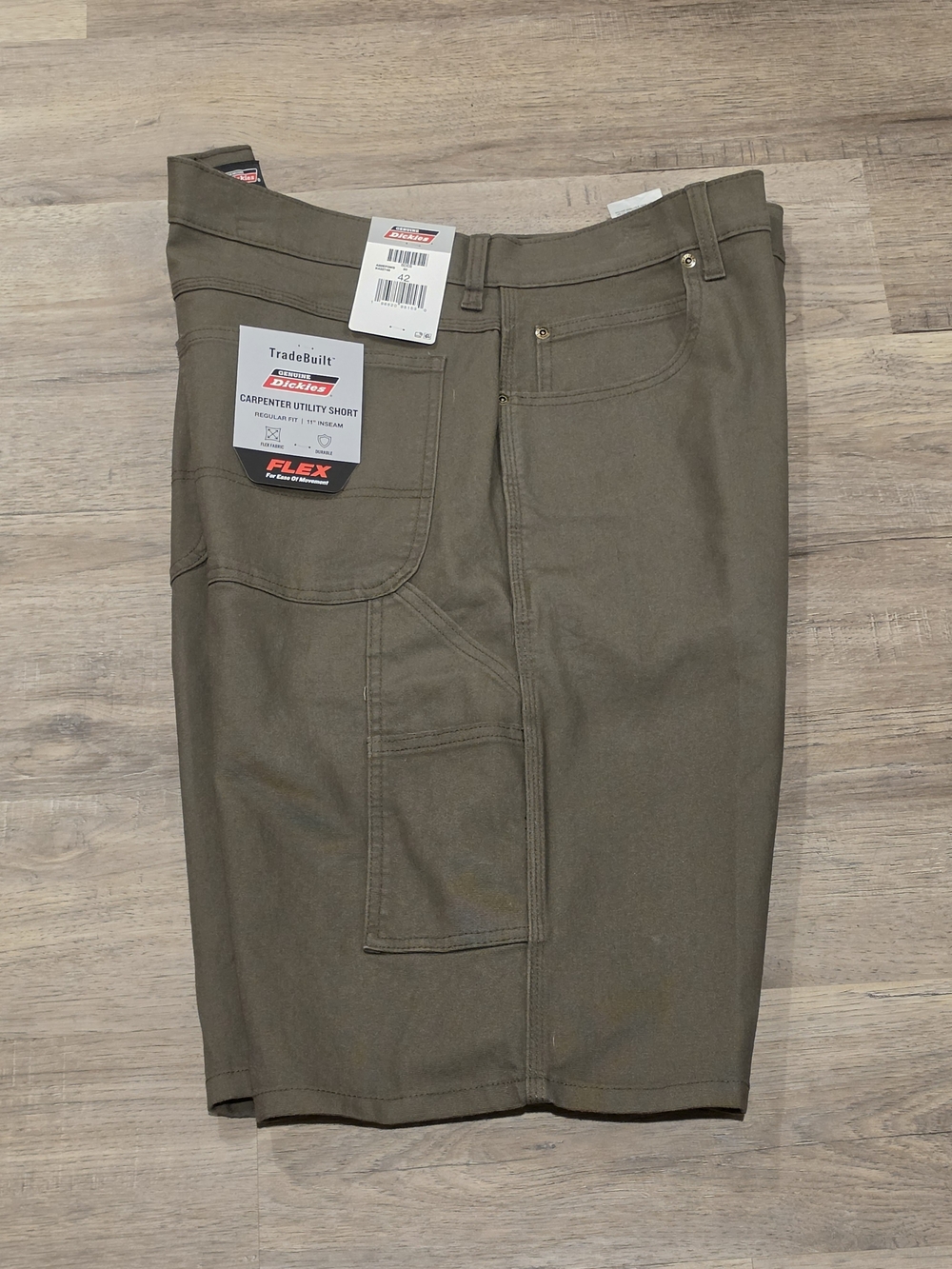 Dickies Men's Cargo Carpenter Shorts - Olive Green